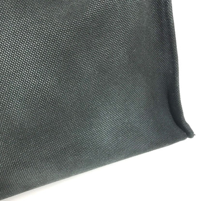 Hermes Business Bag Canvas / Leather Black Medall Studs