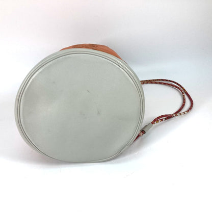 Hermes Shoulder Bag Silk, Leather Orange Shoulder Soie Cool 22 Brides De Gala Women