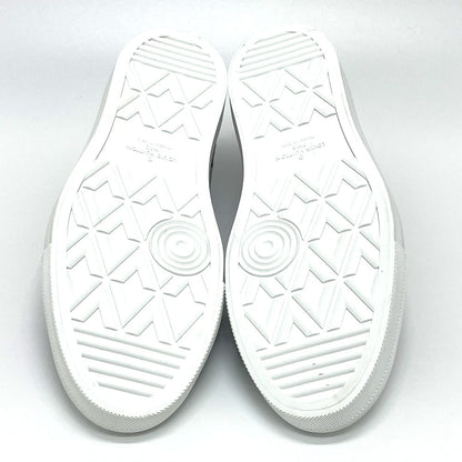 Louis Vuitton Sneakers 1A90Ga Leather , Metallic Damier Leather Gray Damier Tattoo Line 7