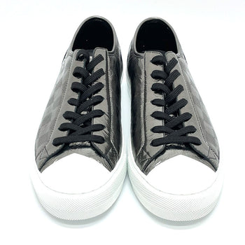 Louis Vuitton Sneakers 1A90Ga Leather , Metallic Damier Leather Gray Damier Tattoo Line 7