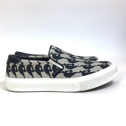 Louis Vuitton Slip-On Canvas, Canvas Gray Nba Collaboration Trocadero Sneakers Slip-On Mens 6