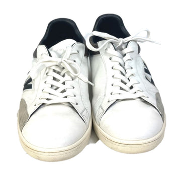 Louis Vuitton Sneakers Leather White Luxembourg Line Monogram Logo 8.5