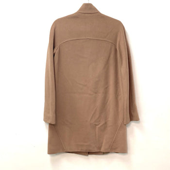 Max Mara Coat Wool Brown Studio Stand Collar Coat Women 40