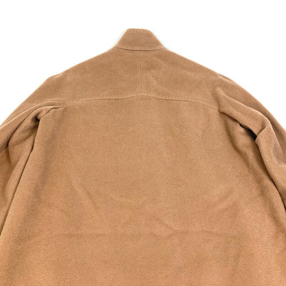 Max Mara Coat Wool Brown Studio Stand Collar Coat Women 40