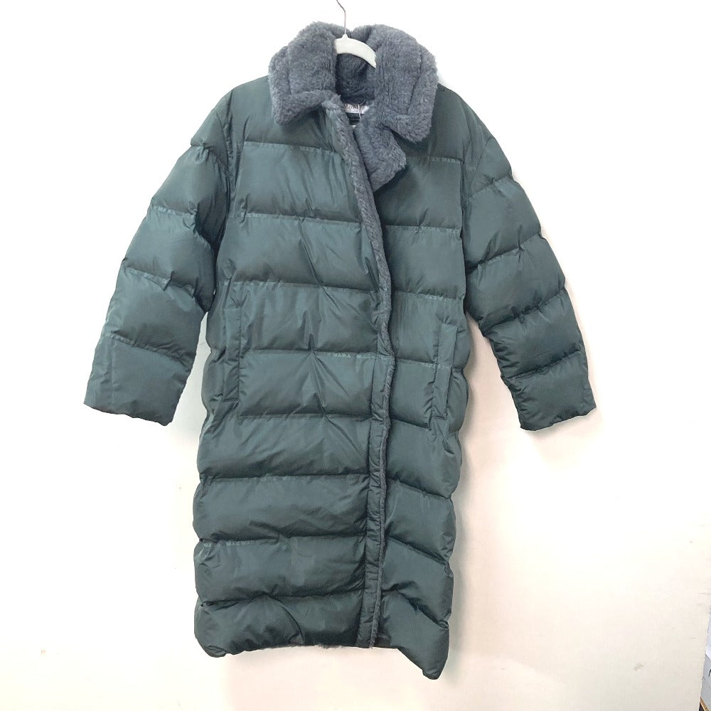 Max Mara Down Coat 149603266 Polyester Gray Apparel Outerwear Long Coat Frisia Teddy Long Women Xs