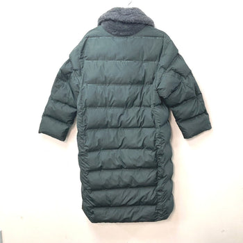 Max Mara Down Coat 149603266 Polyester Gray Apparel Outerwear Long Coat Frisia Teddy Long Women Xs