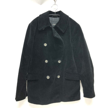 Max Mara Jacket Cotton Black Weekend Corduroy 38