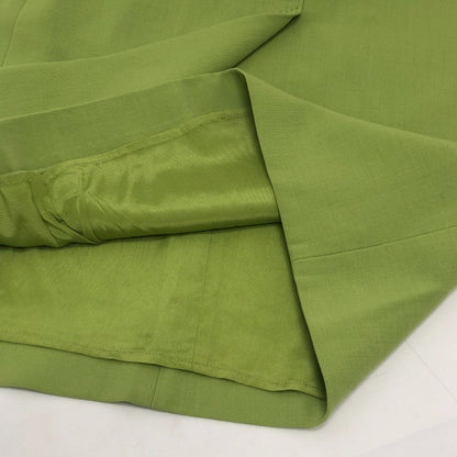 Max Mara One Piece Polyester Green Dress Belt Cardigan Women 32
