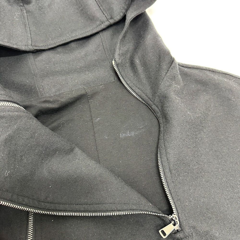 Max Mara Hoodie Wool Black W Zip Women Xs