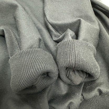 Max Mara Hoodie Wool Black W Zip Women Xs