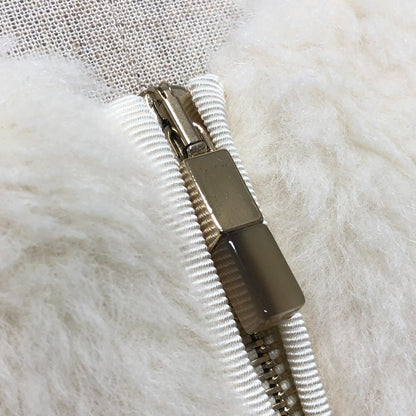 Max Mara Jacket 2411081021 Alpaca White Teddy Bear Women 36