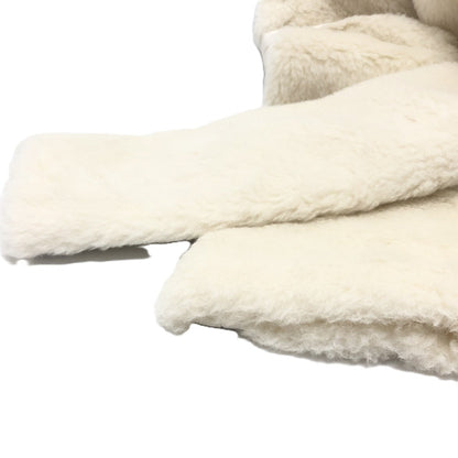 Max Mara Jacket 2411081021 Alpaca White Teddy Bear Women 36