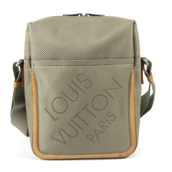 Louis Vuitton Shoulder Bag M93041 Damier Jean Canvas Gray Monogram Geant Sitadan Unisex(Unisex)