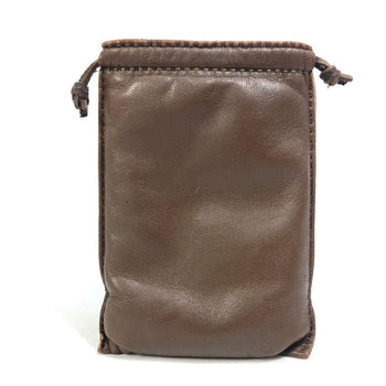 Hermes Pouch Anyo Miro Brown Pochette Pillow Pm Women