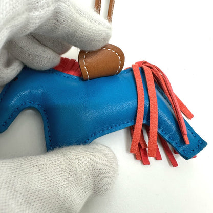 Hermes Charm Anjou Miro, Leather Multi Rodeo Pm