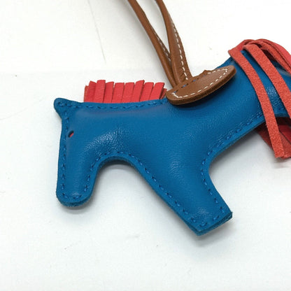 Hermes Charm Anjou Miro, Leather Multi Rodeo Pm