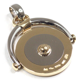 Bvlgari Pendant Top Stainless Steel/750Yg Yellow Gold / Silver Horoscope