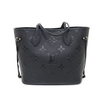 Louis Vuitton Tote Bag M45685 Monogram Empreinte, Empreinte Leather Black Monogram E An Plant
