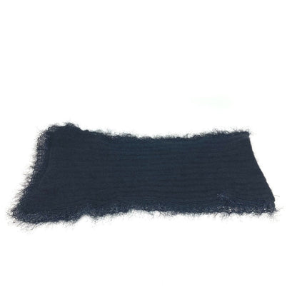 Chanel Scarf Rayon, Mohair Black P36906 Scarf, Snood And Collar 3-Piece Set Women