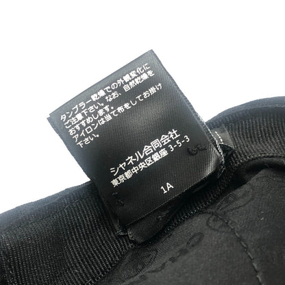 Chanel Cap 2025Ss Cotton, Nylon Black Coco Mark All-Over Print