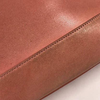 Chanel Tote Bag Leather Pink Shoulder Bag Cc Coco Mark Women