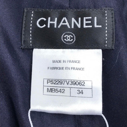 Chanel Pants Fabric Bordeaux Flannel 15B Women 34