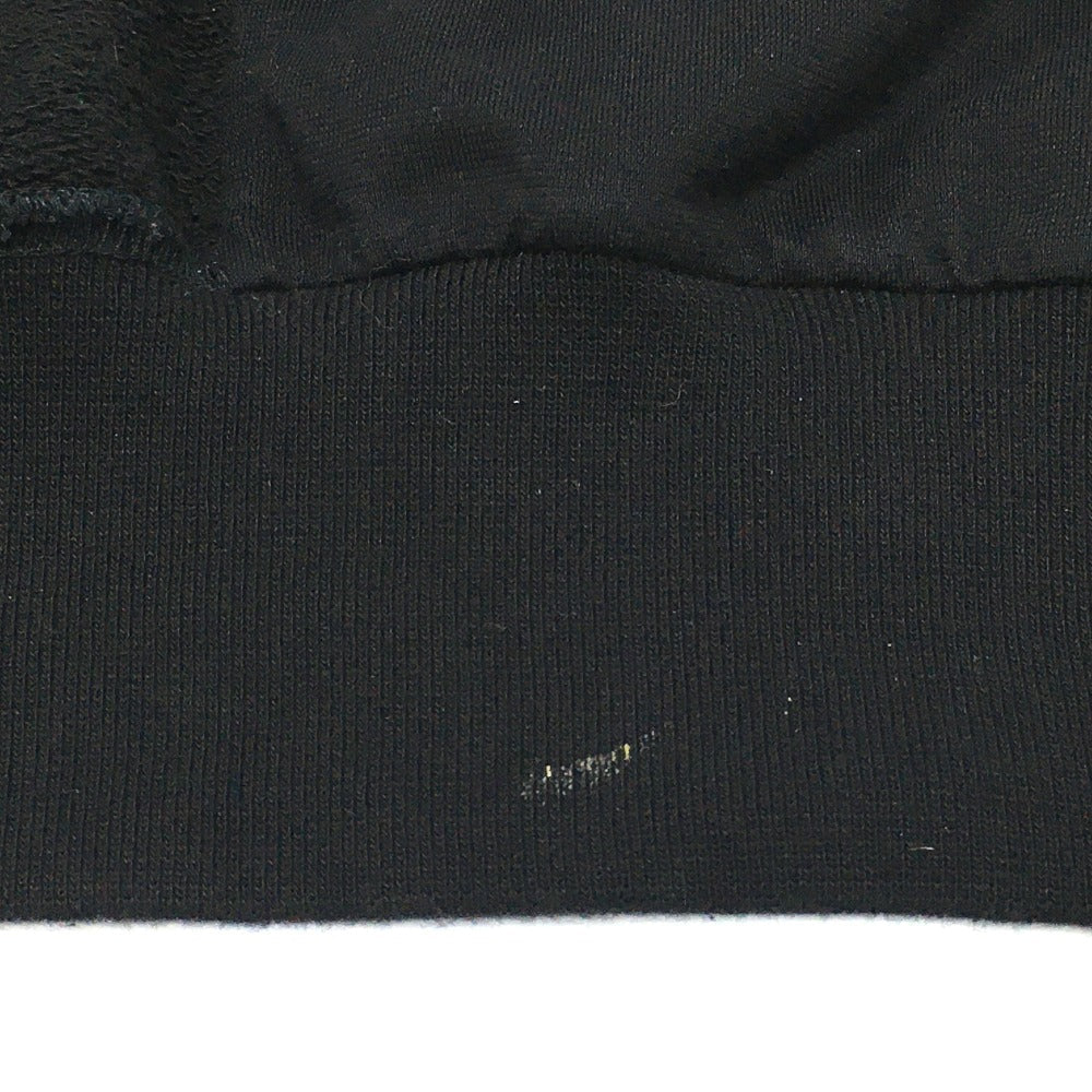 Chanel Hoodie P63299 Cotton, Sequins Black Graffiti Cc Logo 20P Sweatshirt Long Sleeve Women Xs