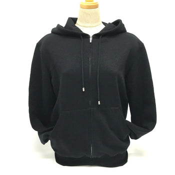 Chanel Hoodie P63299 Cotton, Sequins Black Graffiti Cc Logo 20P Sweatshirt Long Sleeve Women Xs