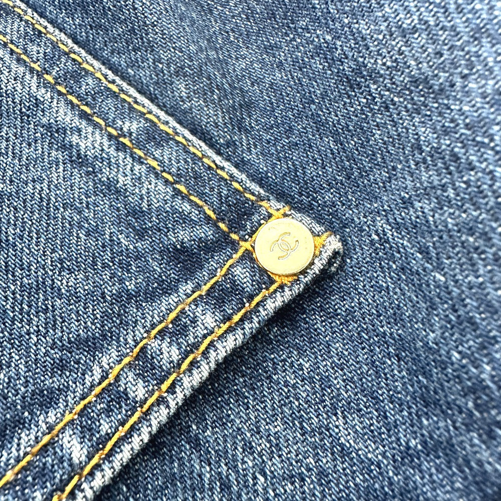 Chanel Denim Pants P78312 Denim Blue 24K 34