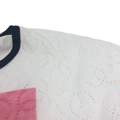 Chanel Short Sleeve T-Shirt P76438 Cotton White No.5 Star Coco Mark 34/36