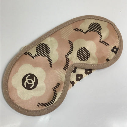 Chanel Travel Case Nylon Pink Camelia Women