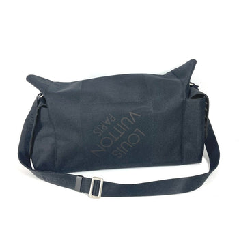Louis Vuitton Shoulder Bag M93076 Damier Jean Canvas Black Damier Jean Perrier Unisex(Unisex)