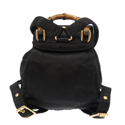 Gucci Backpack 005 4781 0319 Bamboo Black Women