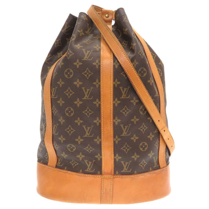 Louis Vuitton Shoulder Bag M42244 Monogram Canvas Brown Monogram Randonneegm Women