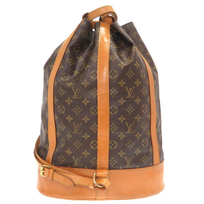 Louis Vuitton Shoulder Bag M42244 Monogram Canvas Brown Monogram Randonneegm Women