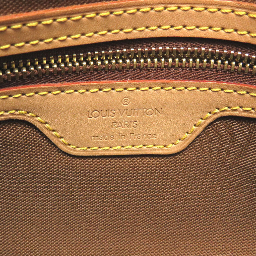 Louis Vuitton Handbag M51147 Monogram Canvas Brown Monogram Mini Looping Women