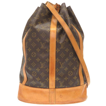 Louis Vuitton Shoulder Bag M42244 Monogram Canvas Brown Monogram Randonneegm Women