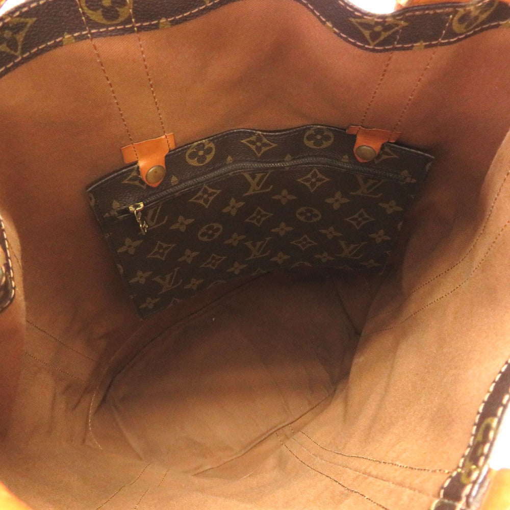 Louis Vuitton Shoulder Bag M42244 Monogram Canvas Brown Monogram Randonneegm Women