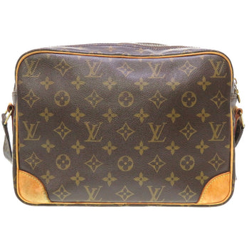 Louis Vuitton Shoulder Bag M45244 Monogram Canvas Brown Monogram Nil Women