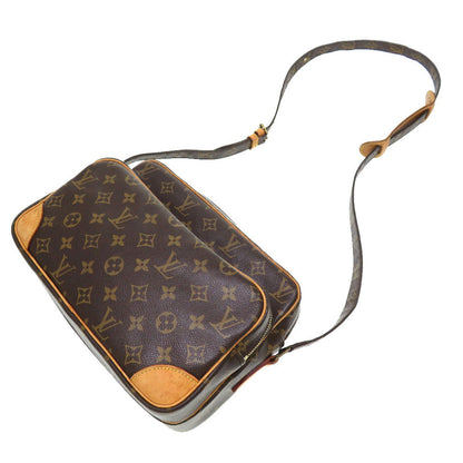Louis Vuitton Shoulder Bag M45244 Monogram Canvas Brown Monogram Nil Women