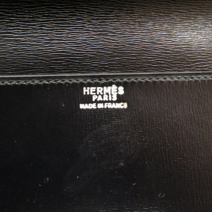 Hermes Clutch Bag Box Scarf Black Kirius Mens