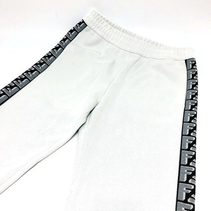 Fendi Pants Fab645 Polyester Gray Zucca Pattern