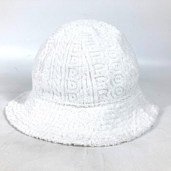 Fendi Hat Fxq982 Cotton, Nylon White Marc Jacobs Collaboration Zucca Logo