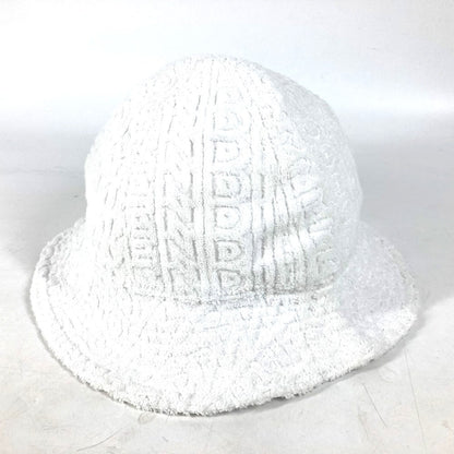 Fendi Hat Fxq982 Cotton, Nylon White Marc Jacobs Collaboration Zucca Logo