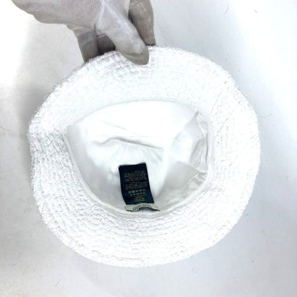 Fendi Hat Fxq982 Cotton, Nylon White Marc Jacobs Collaboration Zucca Logo