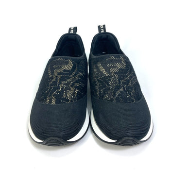 Fendi Sneakers 8E8139 Canvas Black Zucca Women 36