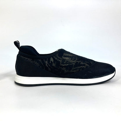 Fendi Sneakers 8E8139 Canvas Black Zucca Women 36