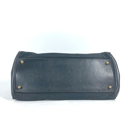 Fendi Handbag Leather / Pvc Black Vintage Doctor Bag Pecan Women