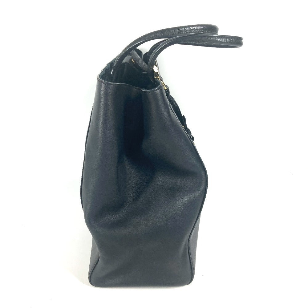 Fendi Tote Bag 8Bh251 Leather Black To Joule