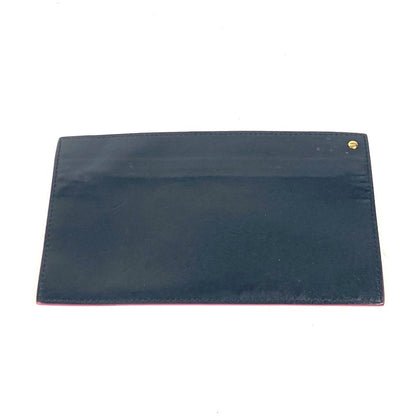 Fendi Pouch Leather Black By Color Accessories Flat Women